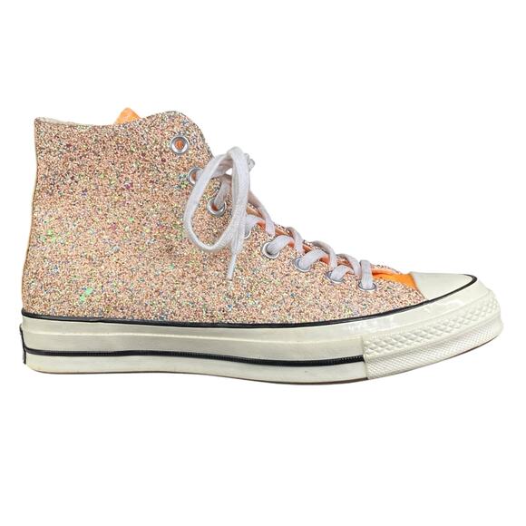 Converse x J.W. Anderson Shoes - Converse X J.W. Anderson Unisex Pink Orange Glitter Sneaker Size M 8 W 10